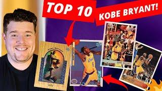 Top 10 Kobe Bryant Cards from the 90s! | Rare & Valuable Kobe Bryant Cards [ E 326 ]