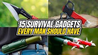 15 survival Gadgets On Amazon | Every man should have...