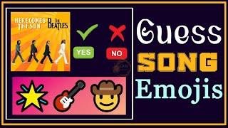 Ultimate Music Lyrics Challenge  Guess the Song emojis - Quiz Hour