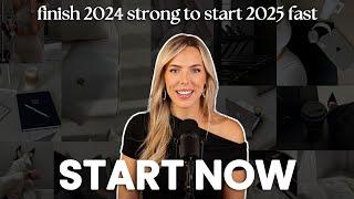 change your life in 90 days : lock in, level up + START 2025 NOW. 