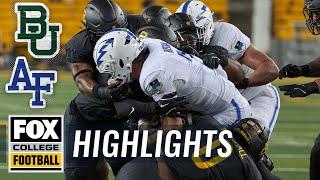 Air Force Falcons vs. Baylor Bears Highlghts | FOX College Football