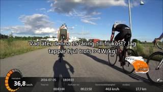 GP m. CK Dainon - 40min + 2 varv - 2016-07-05 @ Kungsladugården, Nyköping @ 4x speed