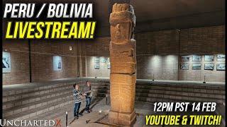 Livestream! Back from Peru and Bolivia, reviewing the trip with the Snake Bros and Prof Shy!