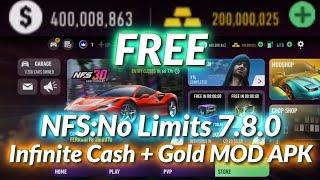 NFS No Limits 7.8.0 | Infinite Gold + Cash MOD APK | FREE RELEASE*