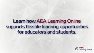 AEA Learning Online: Flexible Learning Opportunities