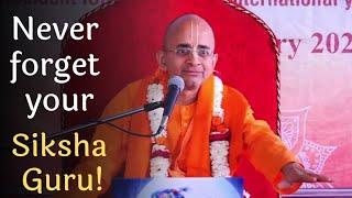 Never forget your Siksha Guru! || HG Radheshyam Prabhu