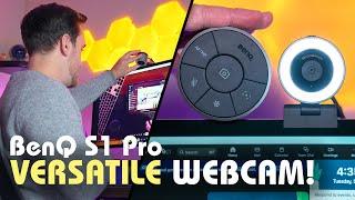 BenQ ideaCam S1 Pro Webcam Review - UNMATCHED Versatility For Creators & Streamers in 2024!