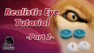 Creature Eye Tutorial -Part 2: Making a One Part Mold and Casting