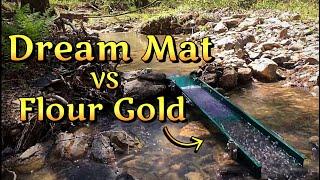 Gold Prospecting with Custom Dream Mat Sluice