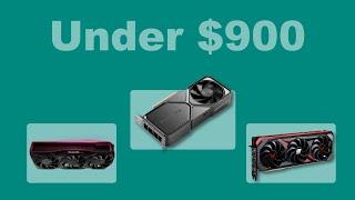 Graphics Cards Under $900 for Maximum Performance in 2024 | Black Friday Deals