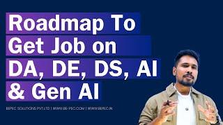 Roadmap To Get Job on Data Engineering, Data Science, Data Analytics, AI & Gen AI