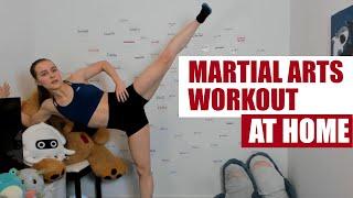 Full Body Martial Arts Workout at Home - Sofia Stunts