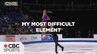 Brooke McIntosh & Ben Mimar share their most difficult element | That Figure Skating Show