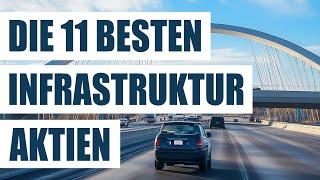 Die 11 besten Infrastruktur Aktien | Megatrend Infrastrukturaktien | Outperformer Wachstumsaktien