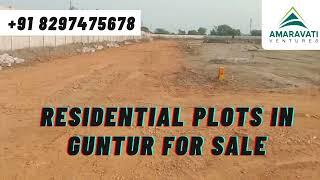 Guntur Open Plots | CRDA Approved | Open Plots in Guntur for Sale | Call +91 8297475678