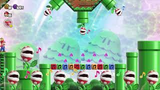 super mario bros. wonder - piranha plants on parade