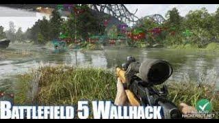 Battlefield 5 Hacks-AIMBOT-WALLHACK-ESP-NO RECOIL-easy Install