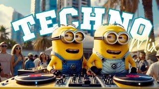 TECHNO MIX 2024  Gaming Music  Rave Techno Remixes for Party, GYM, and Car Music