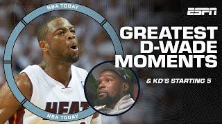 Is D-Wade the GREATEST player to NOT win MVP? + KD's perfect starting 5 | NBA Today