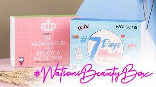 #WatsonsBeautyBox: 7 Days Masks Challenge | Watsons International