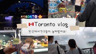  Toronto Vlog | 한국 친구들과 캐나다 투어 | 나이아가라 여행 | 토론토 맛집 | Toronto tour | Niagara falls