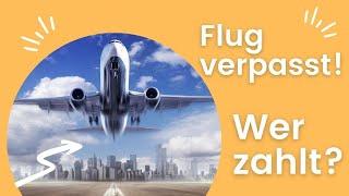 Flug verpasst - Flughafen ist schuld! Das sind Deine Rechte! | Rechtsanwältin Nicole Mutschke