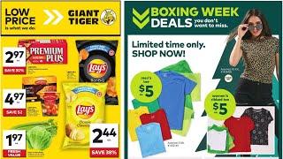 Giant Tiger Flyer Canada  | Decembre 25 - December 31