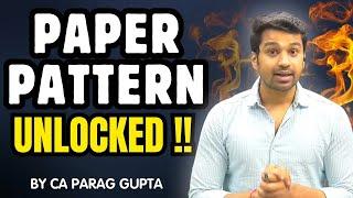 CA Inter Advanced Accounting  PAPER PATTERN Unlocked !  CA Parag Gupta