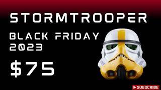 Stormtrooper helmet $75 Black Friday 2023 deal - Artillery Trooper #starwars #cosplay #stormtrooper