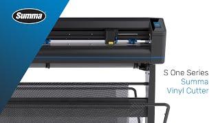 Introducing the new Summa S One Series / Summa Vinyl Cutter