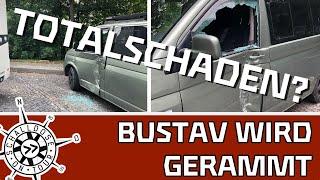 DAS ENDE VON BUSTAV? || 7,5 Tonner Wohnmobil kracht in die Fahrertür || SCHALLDOSE ON TOUR