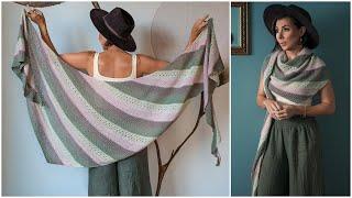 Easy, Step-by-Step Instructions to Knit the Delightful, Beginner Friendly Lilias Shawl!