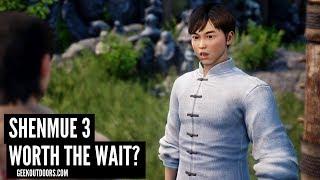 Shenmue 3 First Impressions! (Worth The Wait Or Too Late?) | Yu Suzuki Geekoutdoors.com EP1074