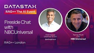 RAG++ London Fireside Chat with NBC Universal CTO Patrick Miceli