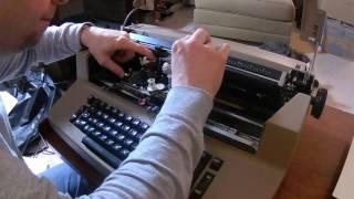 Installing a Correction Tape on IBM Selectric II or III