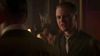 Boardwalk Empire season 2 - Jimmy Darmody throw Mickey Doyle over the balcony