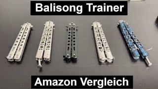 Balisong Trainer von Amazon Unboxing und Vergleich