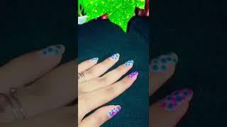 Simply dot dot nail art' ।। Khushi ।। #viralshort #subscribe #shortsvideo