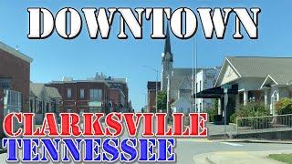 Clarksville - Tennessee - 4K Downtown Drive