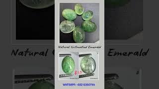 Natural Emerald Loose Gemstone on Sale #preciousjewellery #gemstone #jewelry #emeraldgems #emerald