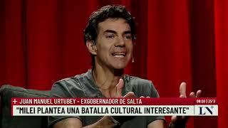 Juan Manuel Urtubey: "En calidad institucional, Milei es peor que CFK"; +Entrevistas con Novaresio