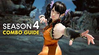 TEKKEN 7 | Ling Xiaoyu Combo Guide (Season 4)