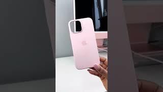 Unboxing my new iPhone case | Pink iPhone 13 Pro Max Apple Case