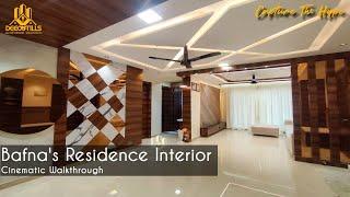 Bafna's Residence Interior by Deeoutills Interior | Cinematic Walkthrough | Capture The Hype