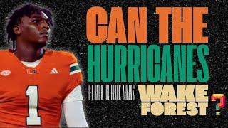 Can Miami Hurricanes bounce back against Wake Forest? | CanesWear Podcast