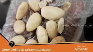 Best Quality Almond Blanched for Wholesale Price | Zafran Naturals