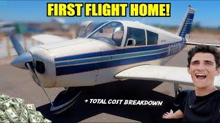 First Flight Home In The $10,000 Cherokee + Total Price Reveal!