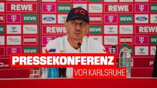 LIVE: Pressekonferenz vor Karlsruhe | 1. FC Köln