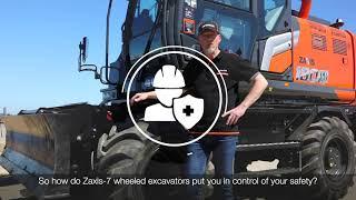 New Hitachi Zaxis-7 Wheeled Excavators 