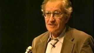 Noam Chomsky speaks about Universal Linguistics: Origins of Language